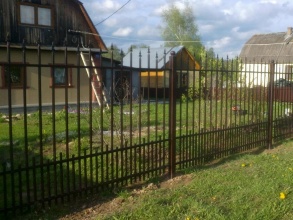 Сварные заборы с утрамбовкой щебнем 12 метров фото в Туапсе