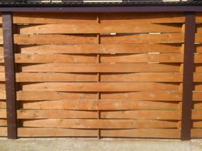 Деревянный забор плетёнка 12 метров фото в Туапсе